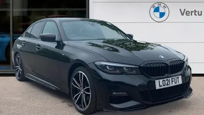 Used BMW 320 M Sport 184 HP (135 kW) 2021 Black Sedan