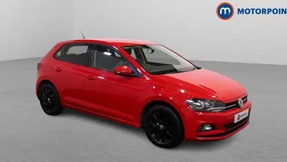 Used VW Polo Match 80 HP (58 kW) 2020 Red Hatchback
