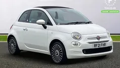 White Used 2020 Fiat 500C Launch Edition Cabriolet | £11,299 (Fair price)