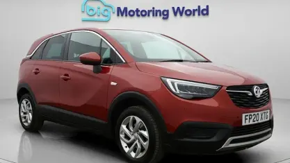 Used Vauxhall Crossland X Business Edition 131 HP (96 kW) 2020 Red SUV