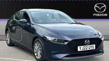 Used Mazda 3 122 HP (89 kW) 2022 Blue Hatchback
