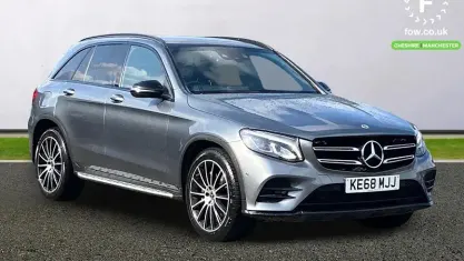 Used Mercedes GLC220 AMG line 170 HP (125 kW) 2019 Grey SUV