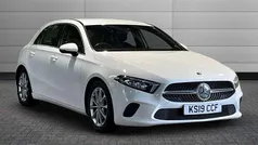 Polar white Used 2019 Mercedes A180 Hatchback | £13,450 (Fair price)