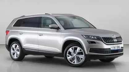 Used Skoda Kodiaq 150 HP (110 kW) 2017 Beige SUV