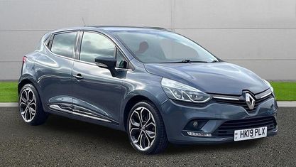 Begagnad Renault Clio IV Iconic 90 HK (66 kW) 2019 Grå Halvkombi