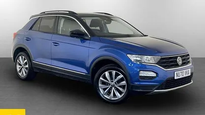 Blue Used 2020 VW T-Roc Design SUV | £12,495 (Fair price)