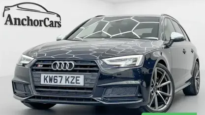 Usado Audi S4 Comfort 354 CV (260 kW) 2018 Negro Familiar