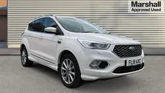 White Used 2019 Ford Kuga Vignale SUV | £16,750 (Fair price)