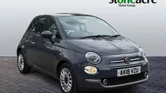 Grey Used 2018 Fiat 500 Lounge Hatchback | £7,595 (Fair price)