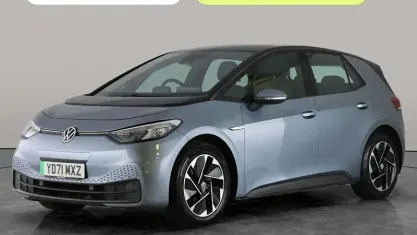 Used VW ID.3 Pro Performance 150 kW (204 HP) 2021 Blue Hatchback