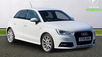 Usado Audi A1 Sportback S-Line 125 HP (91 kW) 2018 Branco Citadino