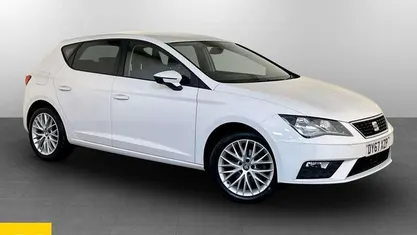 White Used 2017 Seat Leon SE Dynamic Hatchback | £7,395 (Fair price)