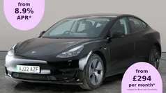 Black Used 2022 Tesla Model 3 RWD Sedan | £19,245 (Fair price)