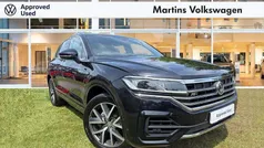 Black Used 2019 VW Touareg R-line SUV | £28,595 (Fair price)