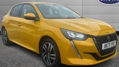 Yellow Used 2021 Peugeot 208 Allure Hatchback | £15,024 (Fair price)