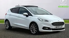 White Used 2020 Ford Fiesta Vignale Hatchback | £13,699 (Fair price)