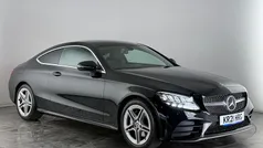 Black Used 2021 Mercedes C200 AMG line Coupe | £19,350 (Good price)