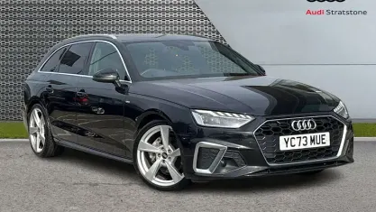 Used Audi A4 S-Line 204 HP (150 kW) 2023 Black Estate