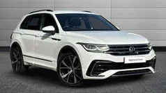 White Used 2021 VW Tiguan R-line SUV | £24,150 (Fair price)