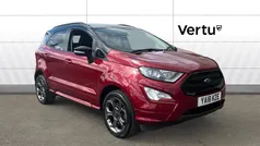 Red Used 2018 Ford Ecosport ST-Line SUV | £9,457 (Fair price)