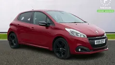 Red Used 2018 Peugeot 208 GT-line Hatchback | £8,099 (Fair price)