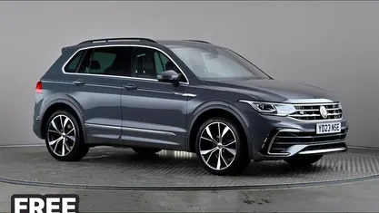 Grey Used 2023 VW Tiguan R-line SUV | £24,197 (Fair price)