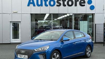 Used Hyundai Ioniq Premium SE 141 HP (103 kW) 2018 Blue Hatchback