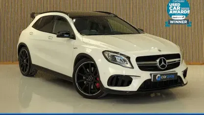 Used Mercedes GLA45 AMG AMG 381 HP (280 kW) 2019 White SUV