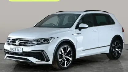 Used VW Tiguan R-line 150 HP (110 kW) 2023 White SUV