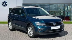 Blue Used 2022 VW Tiguan Life SUV | £18,633 (Good price)