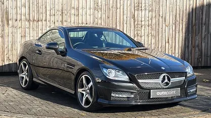 Black Used 2015 Mercedes SLK250 CarbonLOOK Edition Cabriolet | £10,399 (Good price)