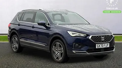 Blue Used 2020 Seat Tarraco 4Drive SUV | £17,899 (Good price)