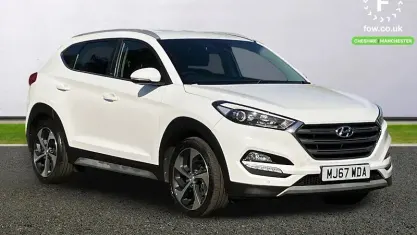 Używany Hyundai Tucson Edition 177 KM (130 kW) 2017 Biały SUV