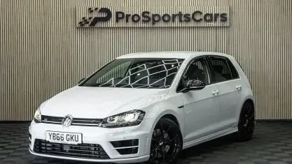 Used VW Golf VII R 300 HP (220 kW) 2016 White Hatchback