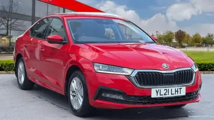 Used Skoda Octavia SE Technology 150 HP (110 kW) 2021 Red Hatchback