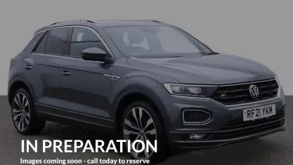 Used VW T-Roc R-line 150 HP (110 kW) 2021 Grey SUV