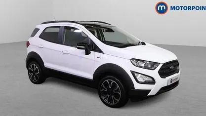 White Used 2022 Ford Ecosport Active SUV | £12,199 (Fair price)