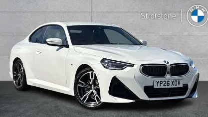 Used BMW 220 M Sport 184 HP (135 kW) 2026 White Coupe