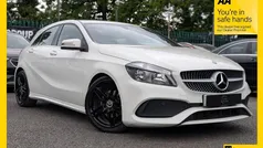 White Used 2018 Mercedes A200 AMG line Hatchback | £9,988 (Fair price)