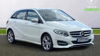 Used Mercedes B200 136 HP (100 kW) 2017 White Hatchback