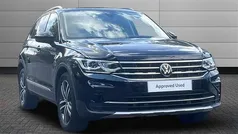 Black Used 2022 VW Tiguan Elegance SUV | £26,190 (Fair price)