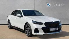 White New 2025 BMW 520 M Sport Sedan | £46,795 (Super price)