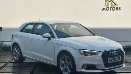 Used Audi A3 Sportback Sport 150 HP (110 kW) 2017 White Hatchback