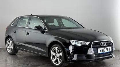 Used Audi A3 Sportback Sport 116 HP (85 kW) 2019 Black Hatchback