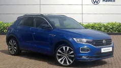 Blue Used 2021 VW T-Roc R-line SUV | £20,695 (Fair price)