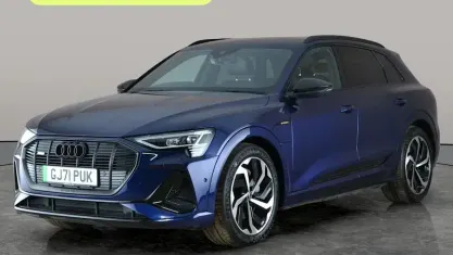 Used Audi e-tron Black Edition 300 kW (408 HP) 2021 Blue SUV