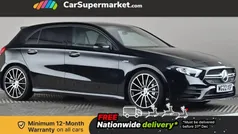 Black Used 2022 Mercedes A35 AMG Executive Hatchback | £26,176 (Fair price)