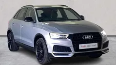 Silver Used 2018 Audi Q3 Black Edition SUV | £17,466 (Fair price)