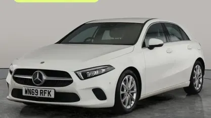 Used Mercedes A180 Executive 116 HP (85 kW) 2019 White Hatchback