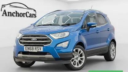 Used Ford Ecosport Titanium 101 HP (74 kW) 2018 Blue SUV